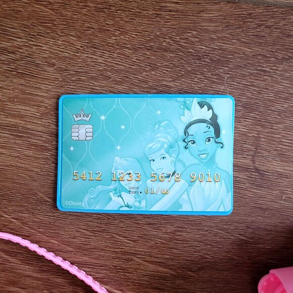 Disney Princess Style Trendy Traveler Backpack Clutch Lipstick Credit Card Pink - Picture 9 of 15